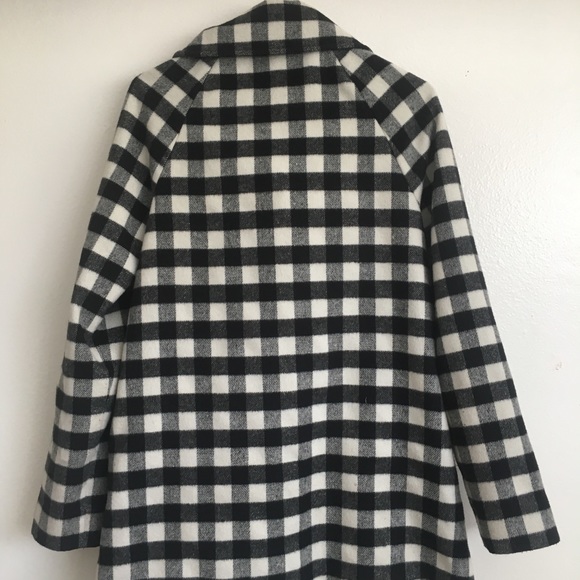 Fall/ Winter XXI Gingham Peacoat - Picture 4 of 5
